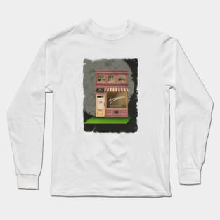 Adventures cafe Long Sleeve T-Shirt